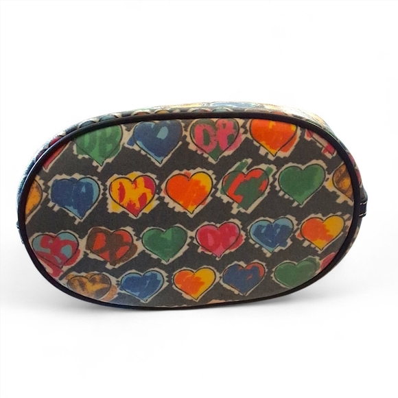 Dooney & Bourke Graffiti Hearts Bucket Bag SH29 BB NWT Y2K Vintage It Bag - Picture 6 of 15
